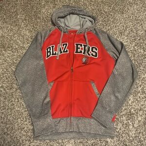 Women’s Portland trail blazers zip up jacket. Size small